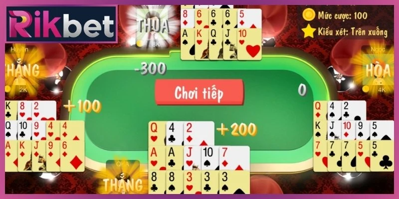 Cách Chơi Bài Binh 13 Lá Rikbet - Hướng Dẫn Chi Tiết 2026 3 Mẹo xếp tổ hợp thông minh giúp cược thủ thắng đậm