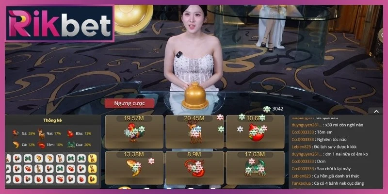 Live Casino Rikbet - Sảnh Giải Trí Trực Tuyến Cực Đỉnh 3 Quy trình từ lúc mở cược đến khi công bố kết quả tại bàn live